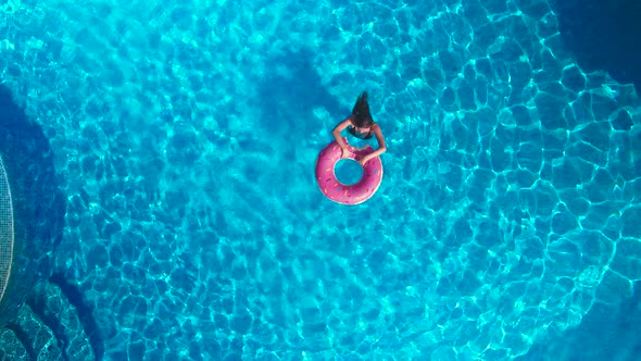 Girl in Pool