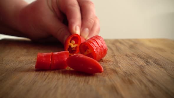 The Cook Cuts Hot Chilli Pepper