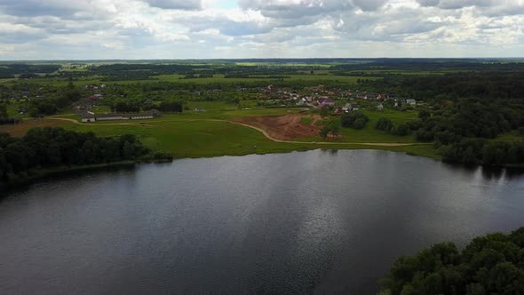 Cottage Village On The Shores Of Lake Polonskoe