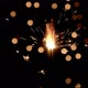 Sparklers Burning in Ambient Lights - VideoHive Item for Sale