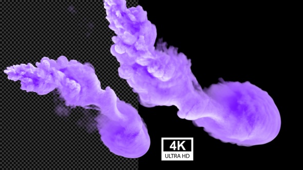 Soft Smoke Ball Revealing 4K alt