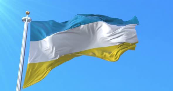 Flag of Crimean Karaites or Krymkaraylar