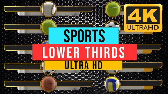 Sports Lower Thirds Pack